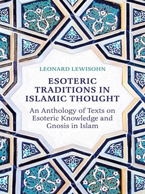 cover image of Esoteric Traditions in Islamic Thought